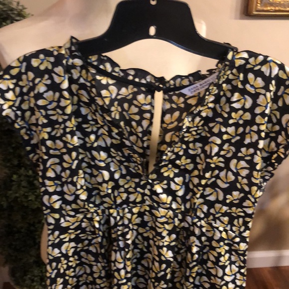 LIKE NEW/EUC ZARA Basic Ruffle Cap Sleeve Mini Dress - Picture 7 of 13